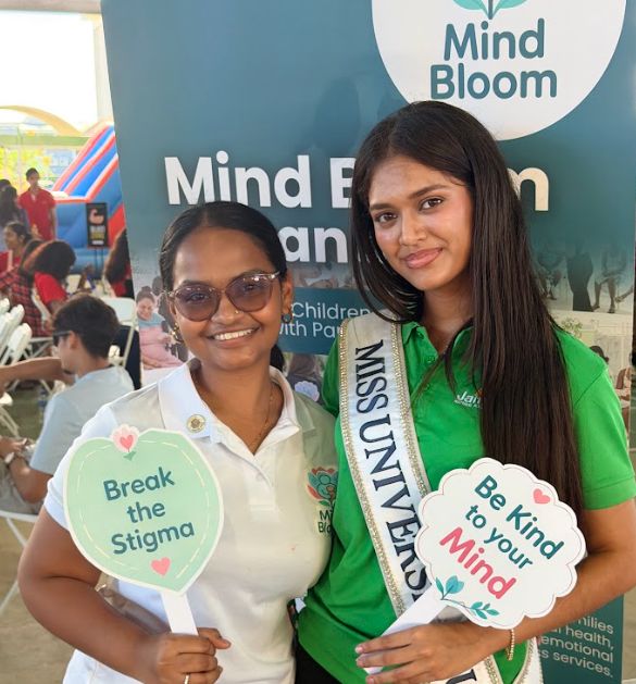 Mind Bloom team at the University of Guyana Expo