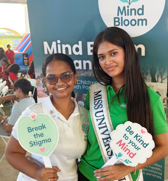 Mind Bloom team at expo